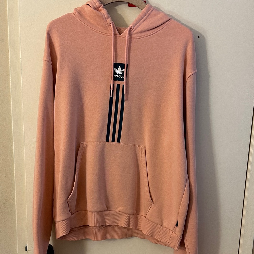 Adidas Men's Peach Hoodie Sweater
